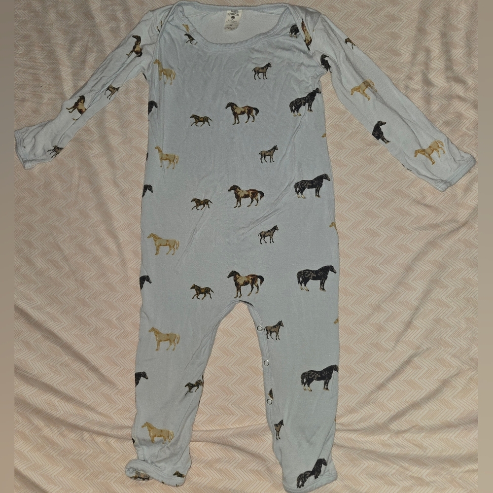 Kate Quinn Organic 3t Horse Pajamas